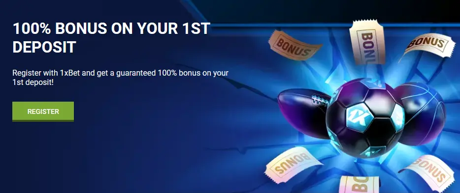 Bonus on your 1st deposit