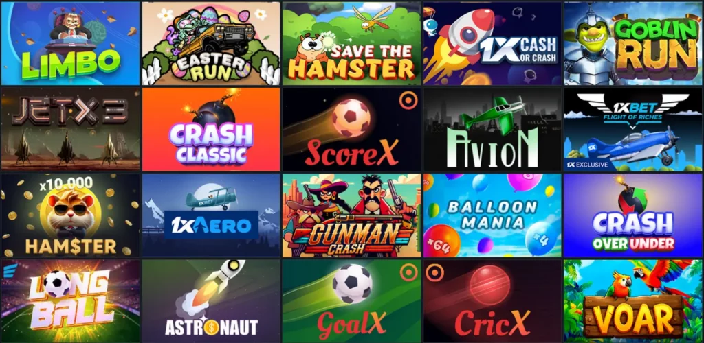 Crash Games at 1xBet