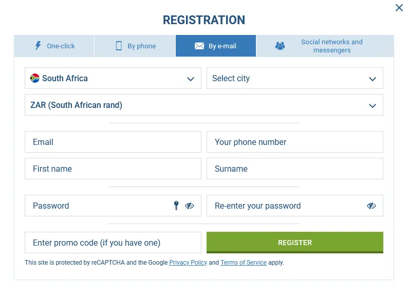 Email Registration