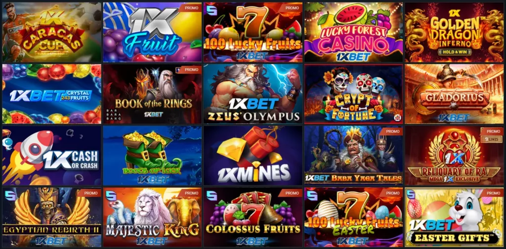Exclusive 1xBet Games