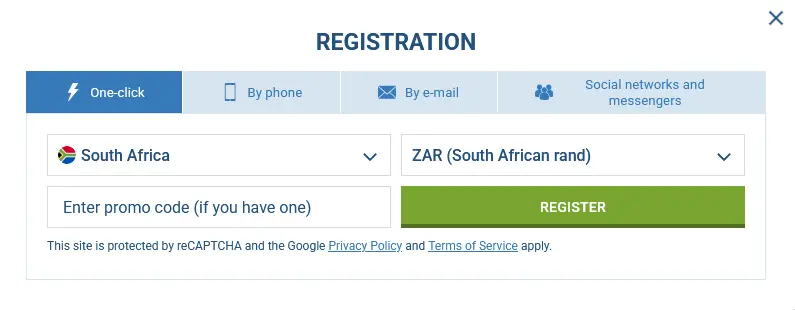 One-Click Signup