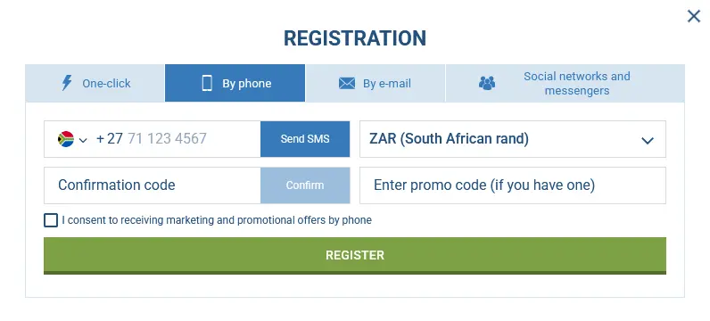Phone Number Registration