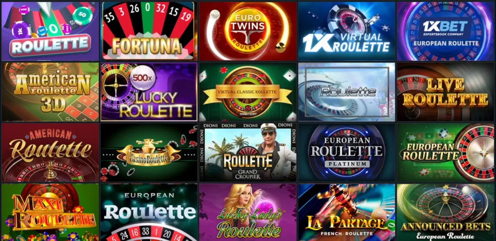 Roulette at 1xBet