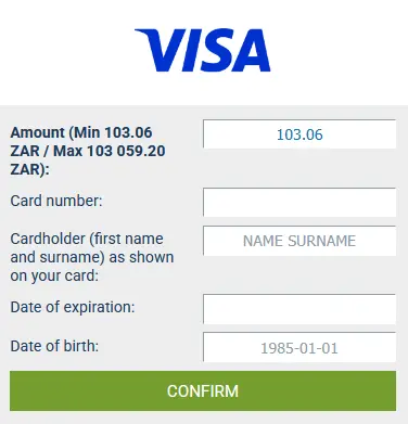 Withdrawing VISA