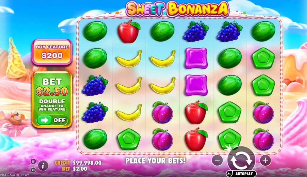 Sweet Bonanza Interface Sweet Bonanza Interface